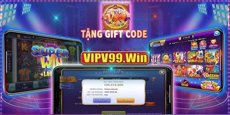 Nhận ngay giftcode khủng cùng V99 Win Giftcode